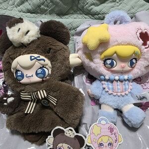 Bundle Of 2 Lulumi Love Plush Pendants